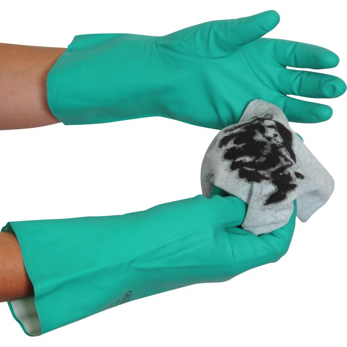 NitraNL15 Nitrile Chemical Handling Gloves Sports Supports