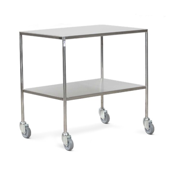 Bristol Maid Medium Stainless Steel Dressing And Instrument Trolley