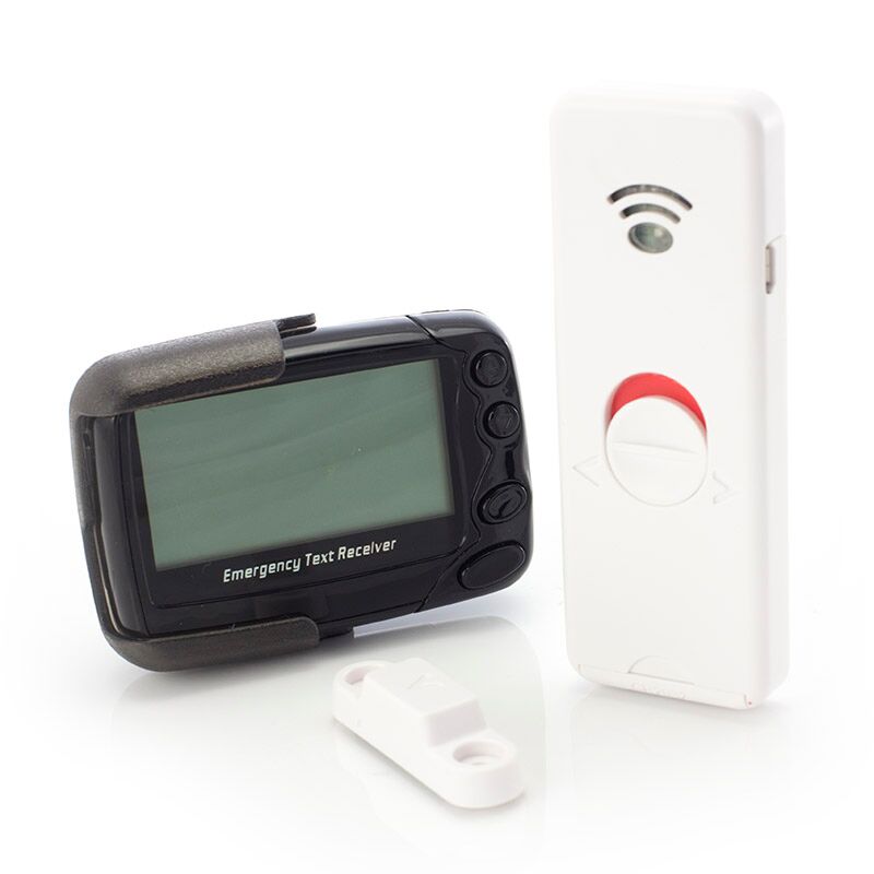 Long Range Door Alarm Transmitter With Pocsag Pager Sports Supports Mobility Healthcare 5737