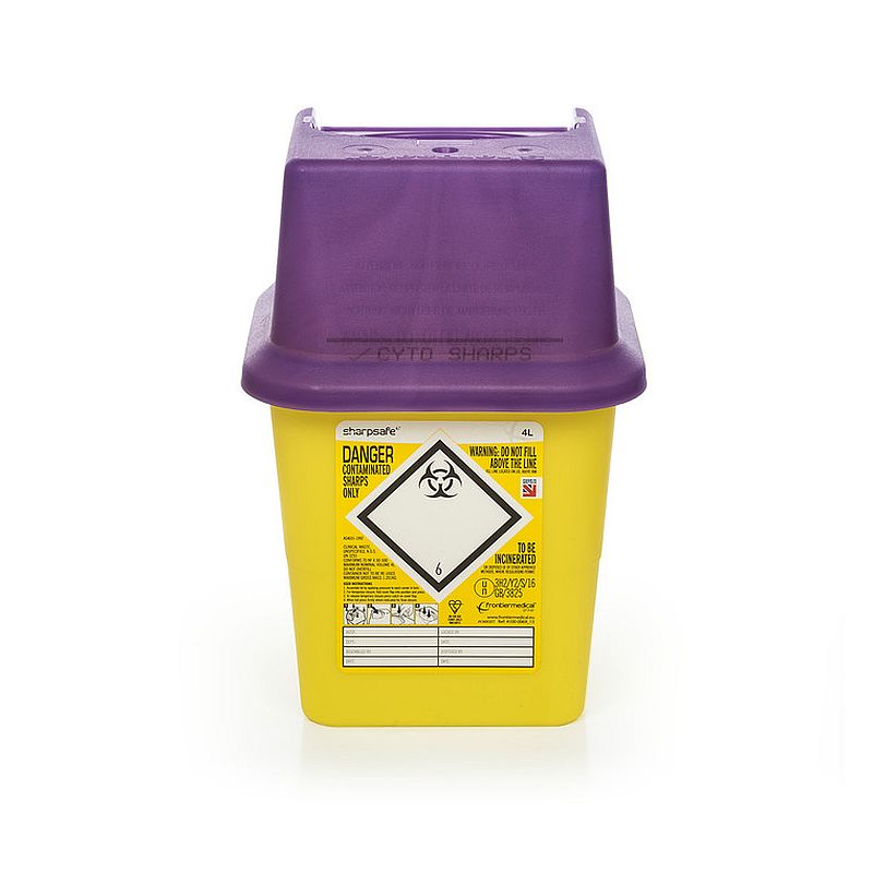 Sharpsafe L Sharps Container Units Pack Health And Care