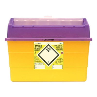 Sharpsafe 24L Sharps Container Unit 15 Pack Health And Care