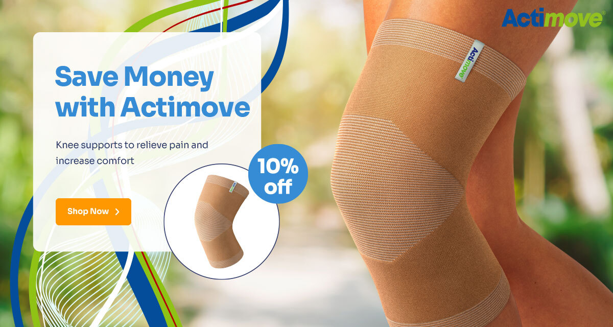 Save Money on Actimove Knee Supports