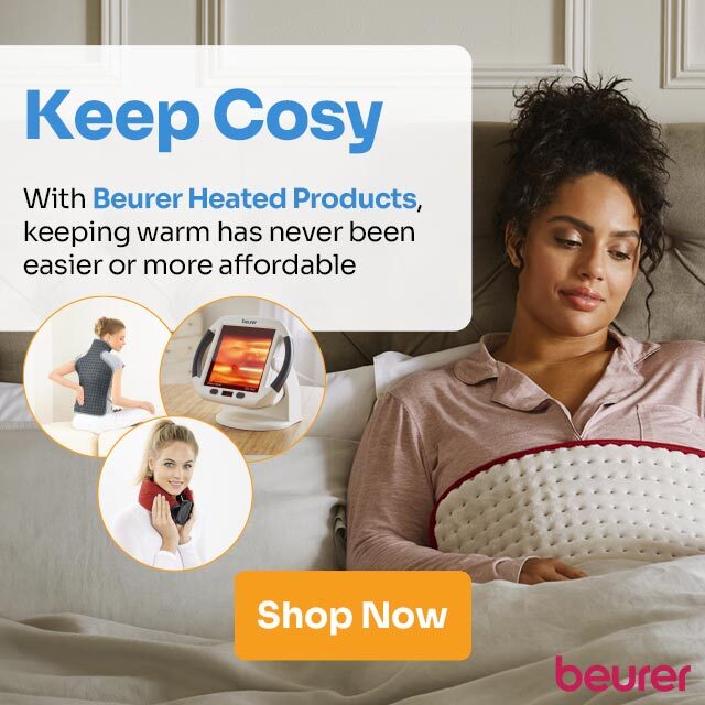 Beurer Heated Products: Stay Warm and Save Money