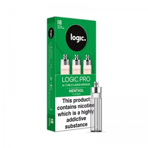 Logic Pro Menthol Refill Capsules