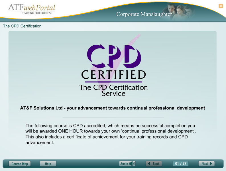 A Continued Professional Development Certified Course