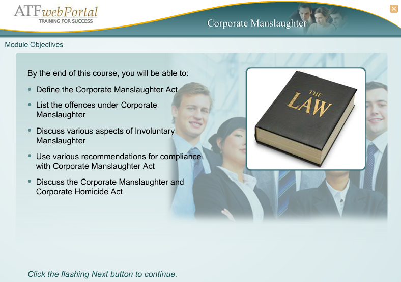 Learning About the Corporate Manslaughter Act