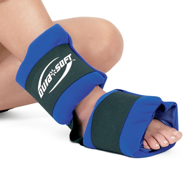 Ankle Sprain Bundle - Brace, Ice Wrap, Elevation Pillow