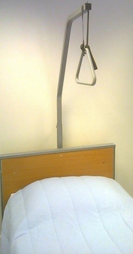 Example of how the Drive Bed Lifting Pole can be positioned