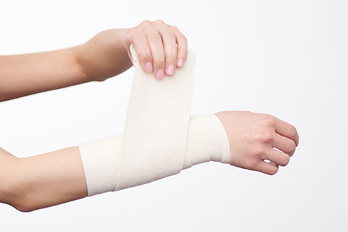 Proper wound care and dressing is essential for healing