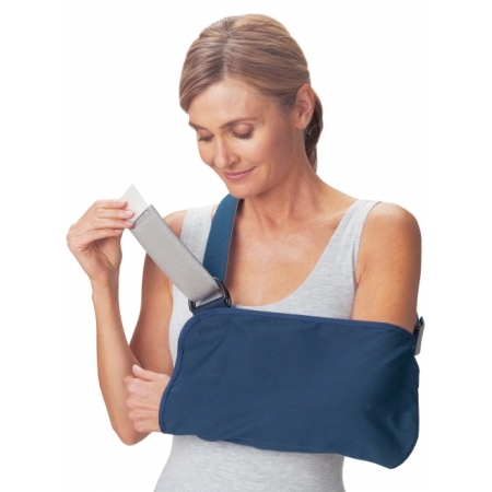 Buy Medilink soft and padded Arm Sling Pouch/Arm Plaster Support Adjustable  Shoulder Immobilizer Wrist Elbow Support Brace for Broken and Fractured Hand  (Large) Online at Low Prices in India - Amazon.in
