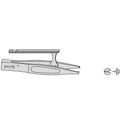 Comyns Berkeley Suture Forceps With Fixed Magazine And 1 Into 2 Teeth 140mm Straight