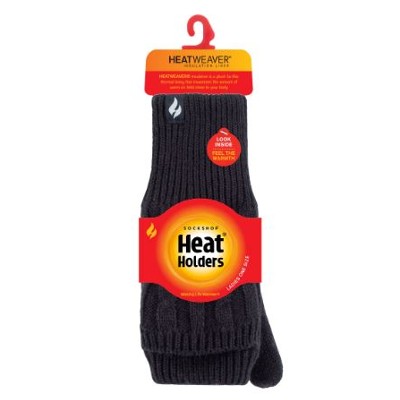 Heat Holders Ladies Navy Converter Mittens | Health and Care