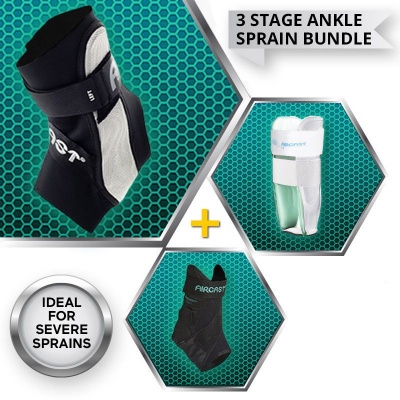 Aircast Ankle Sprain Three-Stage Recovery Pack