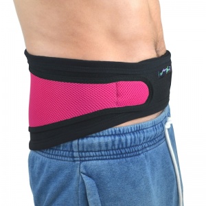 4Dflexisport Raspberry Lumbar Support Belt with Side Pulls