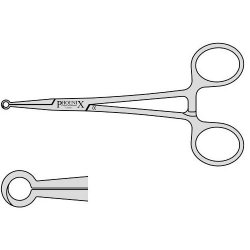 Craft Vasectomy Forceps With Sharp Hooked Jaws 150mm