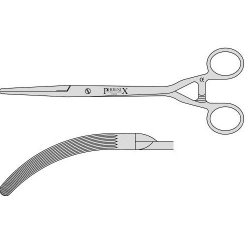 Parker Kerr Intestinal Clamp With Screw Joint 250mm Curved
