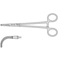 Lahey Cholecystectomy Curved Forceps With Longitudinal Serrations And A Box Joint 230mm Curved