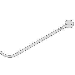 Lister Urethral Bougies (Sounds) Individual Size 12 / 15 E.G. 280mm