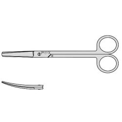 Carless Light Weight Scissors 215mm Curved