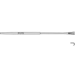 Triple Uterine Hook Cervical Stabilising Hook 185mm