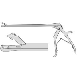 Burke Biopsy Punch Forceps Crocodile Action 210mm Effective Length With Plain Handle 3 X 5.5mm 210mm