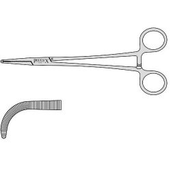 Mixter O'Shaughnessy Artery Forceps With Box Joint 190mm Curved