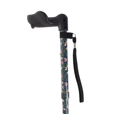 Height-Adjustable Folding Morris Anatomical Walking Stick