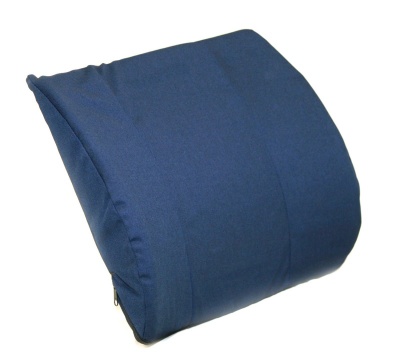 BetterBack Moulded Memory Foam Lumbar Support Cushion (Blue)