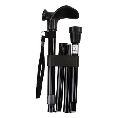 Homecraft Folding Contoured Grip Walking Stick