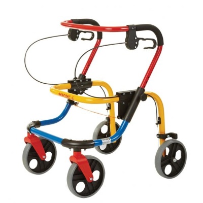 Rebotec Fixi Colourful Children's Walking Frame with Wheels (61-70cm Height)