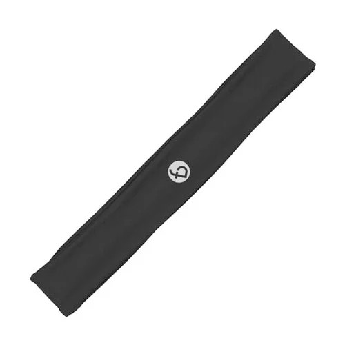 FlipBelt Sports Headband for Men and Women (Black)