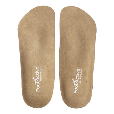 FootActive Metatarsalgia 3/4 Length Orthotic Insoles