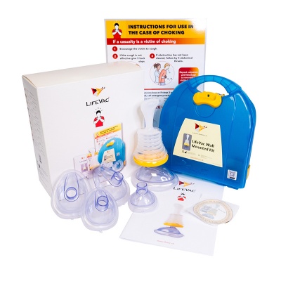 LifeVac Wall-Mounted Airway Clearance Device Kit