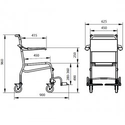 Linido Swimming Pool Hoist Chair