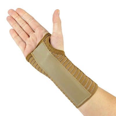 Wrist Brace 6 Palmar Bar (splint) with Cushioned Palm by 4Dflexisport –  4DflexiSPORT