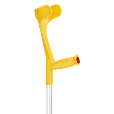 Ossenberg Classic Yellow Adjustable Open-Cuff Crutch