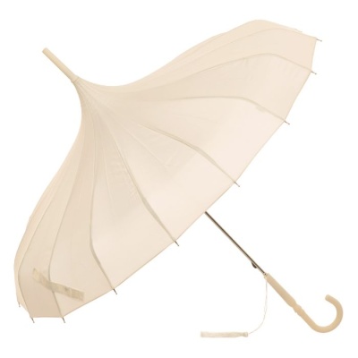 Soake Boutique Ladies' Classic Pagoda Umbrella (Beige)