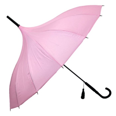 Soake Boutique Ladies' Classic Pagoda Umbrella (Pink)