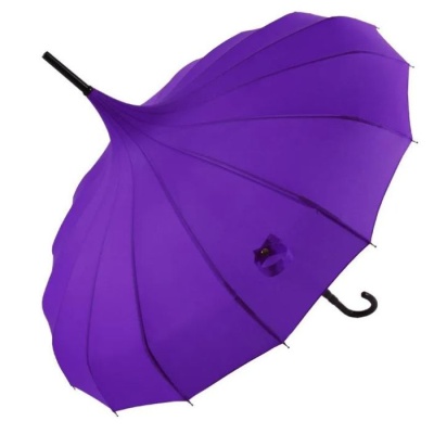 Soake Boutique Ladies' Classic Pagoda Umbrella (Violet)