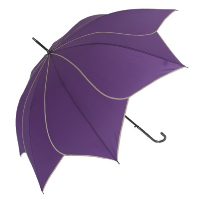 Soake Everyday Automatic Swirl Umbrella (Purple)