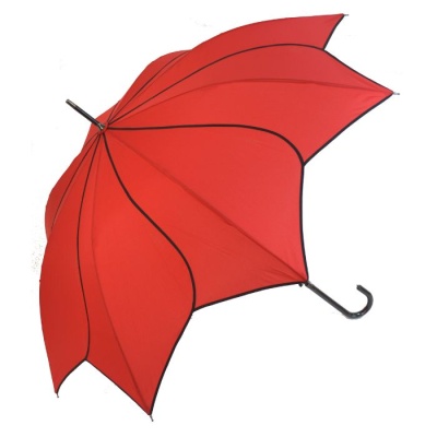 Soake Everyday Automatic Swirl Umbrella (Red)