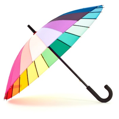 Soake Everyday Large Rainbow Umbrella