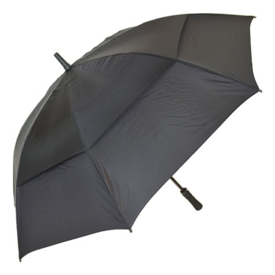 Soake Storm King Sport 135 Large Black Golf Umbrella