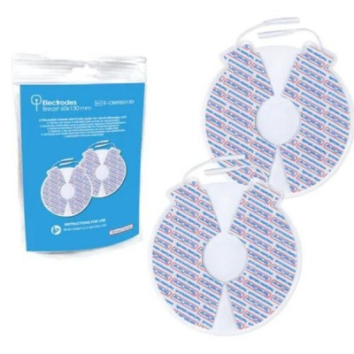 TensCare EMS, IFT, and TENS Pads for Breasts/Pectorals (Pack of Four)