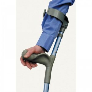 Comfort Grip Adjustable Forearm Crutches