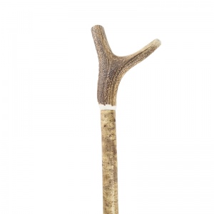 Antler Thumbstick Handle Walking Stick