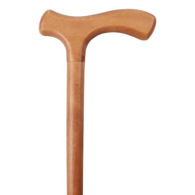 Economy Beech Crutch Handle Wooden Walking Stick