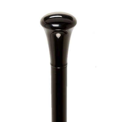 Black Handle Beechwood Capstick Cane