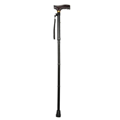 Homecraft Black Folding Walking Stick