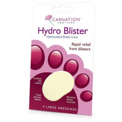 Carnation Footcare Hydro Blister Care Dressings (Pack of 4)